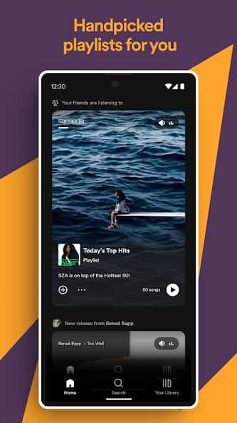 Spotify スクリーンショット