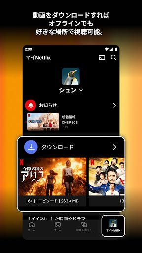 Netflix スクリーンショット